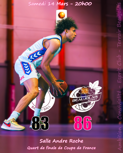Des bleus renversants face à Cergy Pontoise (83 - 86)
